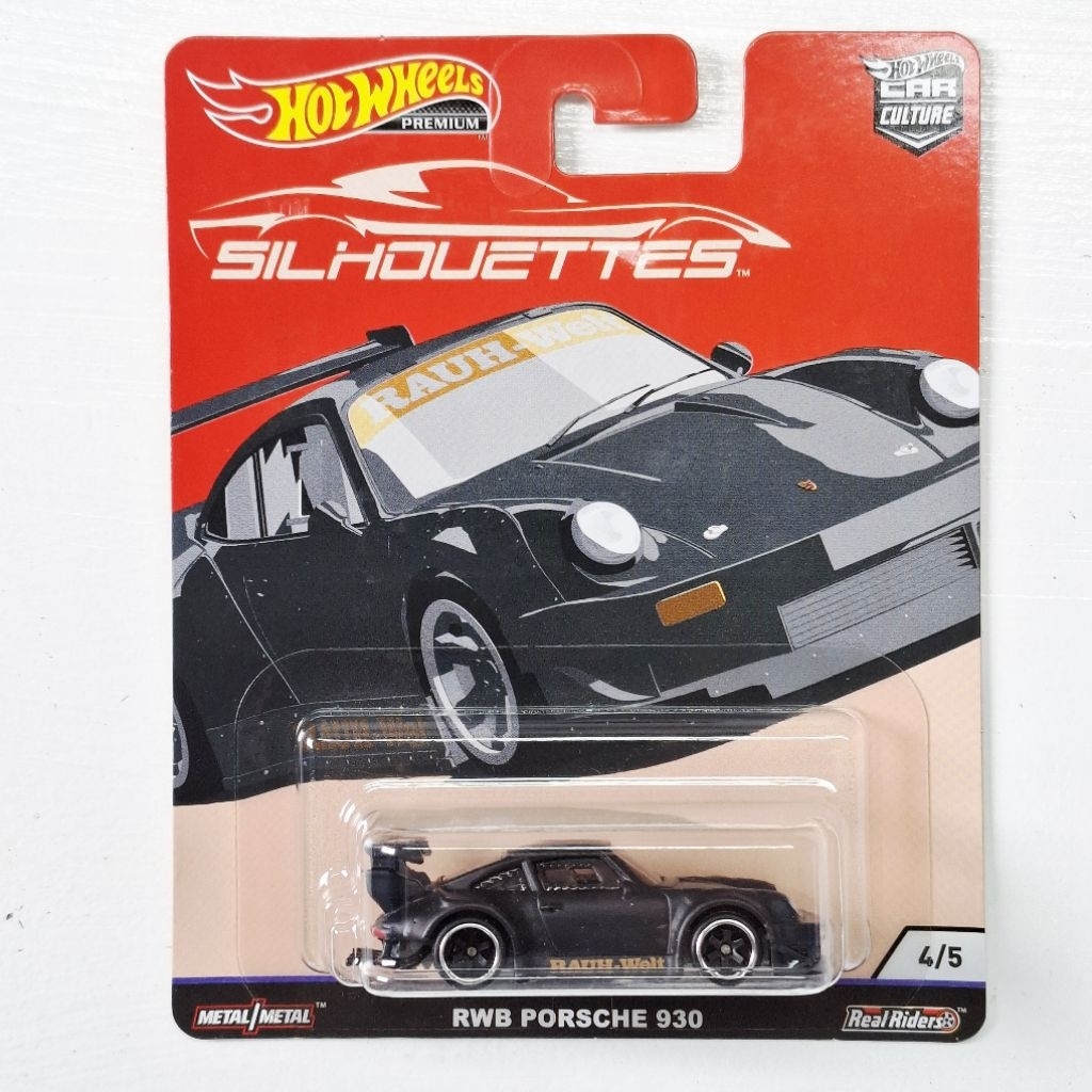 Hot wheels premium รุ่น RWB Porsche 930 ล้อยาง