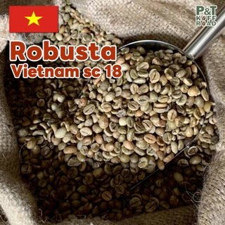[💥กระสอบ 5 kg💯] สารกาแฟโรบัสต้าเวียดนาม SC16-18 | Dry Process or Natural Process P&T KoffRoad