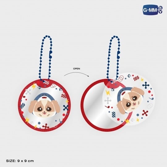 WESLEY POCKET MIRROR 2 LAYERS KEYCHAIN #William #Est (พร้อมส่ง)
