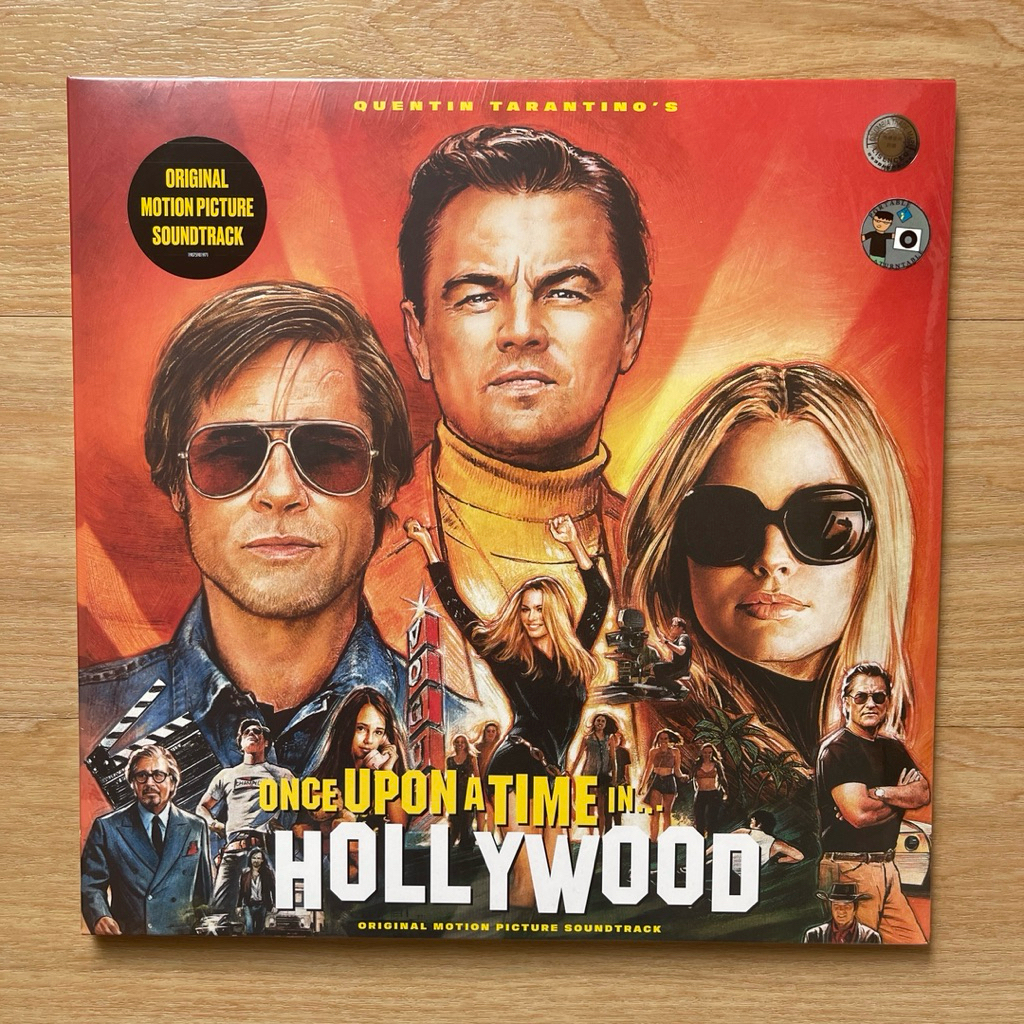(พร้อมส่ง )แผ่นเสียง Once Upon A Time In Hollywood Original Soundtrack 2 x Vinyl, LP, มือหนึ่ง ซีล