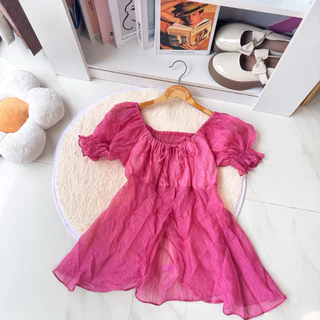 เสื้อแขนตุ๊กตา(อก 32-44)ชายพริ้ว” SO Cute 💫🩷