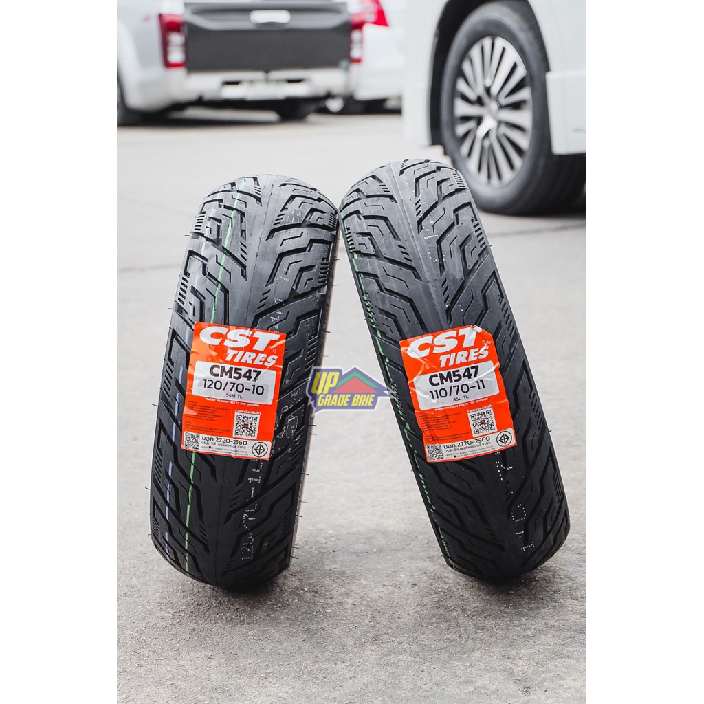 ยาง CST CM-547 ใส่ VESPA S125 LX125-150 ไซส์เดิม คู่ละ 2,410฿ (ยางปี 25)