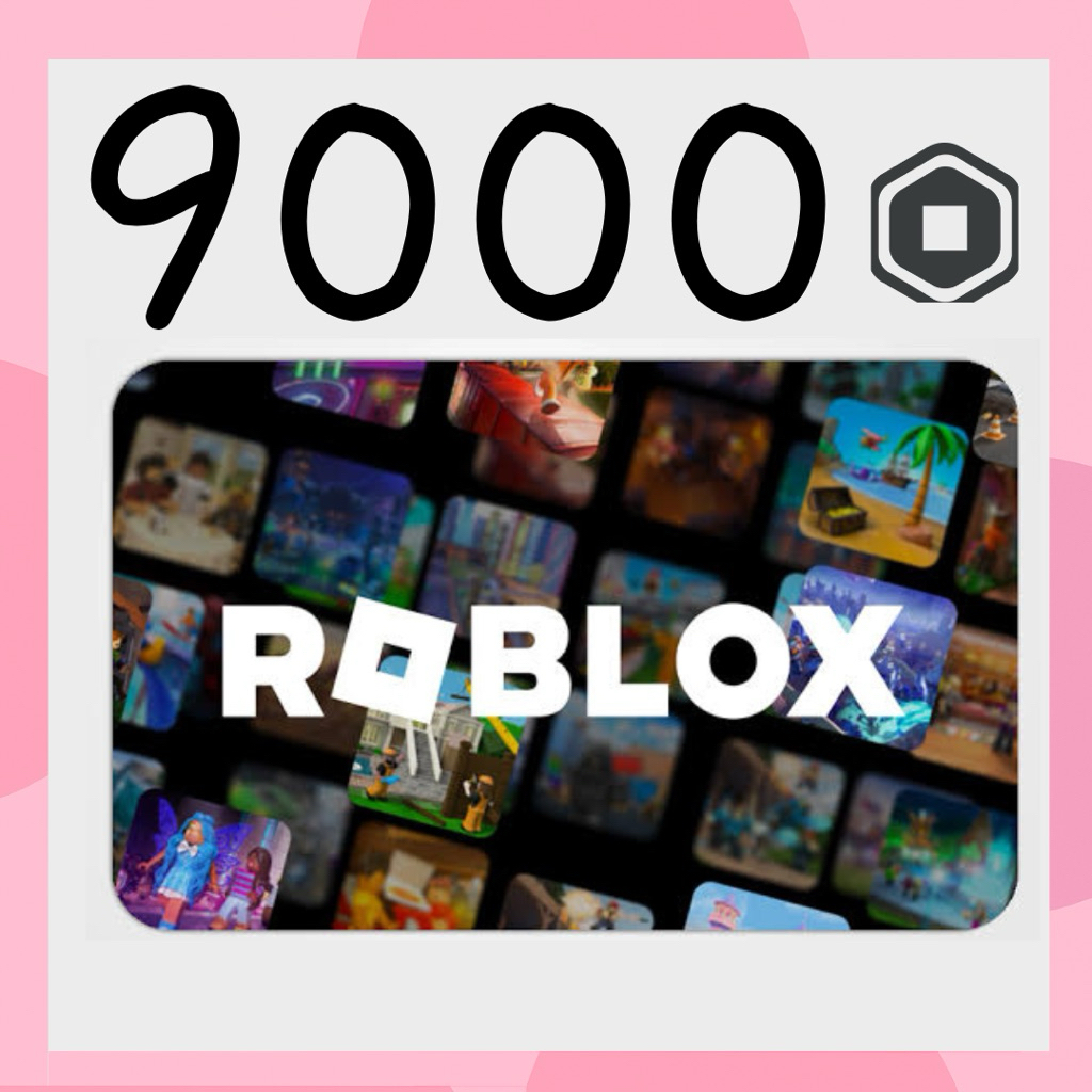 Roblox Robux 9000R Robux
