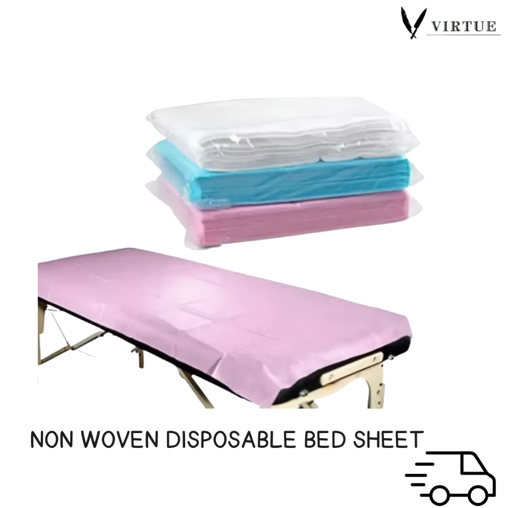 ผ้าปูเตียง Non Woven แบบใช้แล้วทิ้ง ขนาด 180 x 80 ซม บรรจุ 10 ผืน