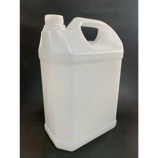 แกลลอน 4.5 ลิตร ทรงเหลี่ยม (สีขาวขุ่น) (กxยxส : 12.5 x 19 x 28 cm) (Food Grade)