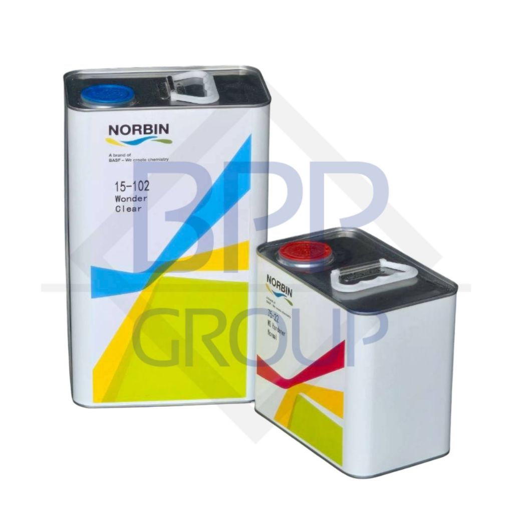 แลคเกอร์ Norbin 2K 2:1 Wonder Clear by BASF [15-102 + 75-22] ชุดขนาด 5L + 2.5L