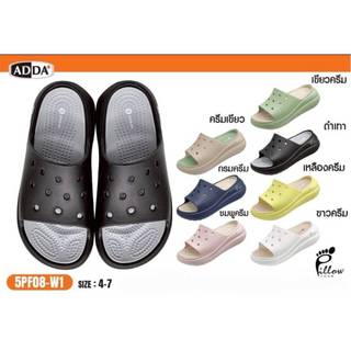ADDA 5PF08-W1 รองเท้าแตะสวม รองเท้าแตะผู้หญิง ไซส์ 4-7