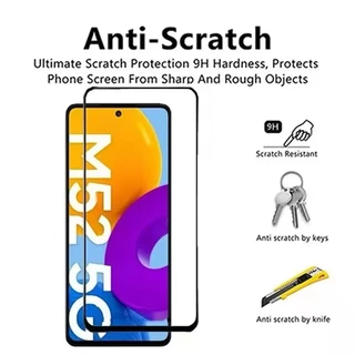 ฟิล์มกระจกนิรภัย สำหรับSamsung A23 A52 A52S A53 A73 A72 A03S A02S A12 A02 M02 M12 A11 M11 A42 A13 4G A32 4G A33 9Dเต็มจอ