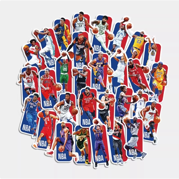 NBA Player Sticker สติกเกอร์ลายผู้เล่น NBA ขายแยกนะครับ