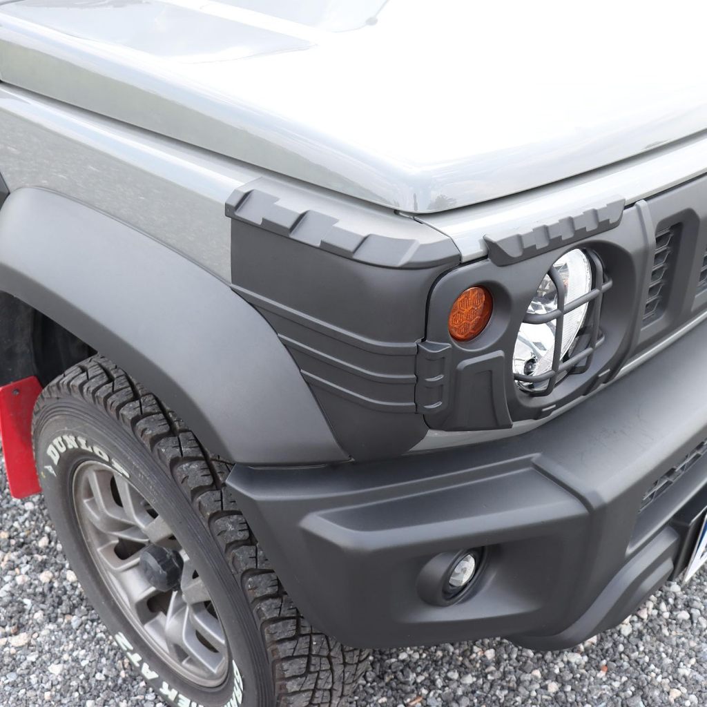 ครอบแก้มไฟหน้า กันกระแทก กันรอย Suzuki Jimny JB64 JB74 สีดำ ตรงรุ่น ซูซูกิ จิมนี่ X00188GIWR