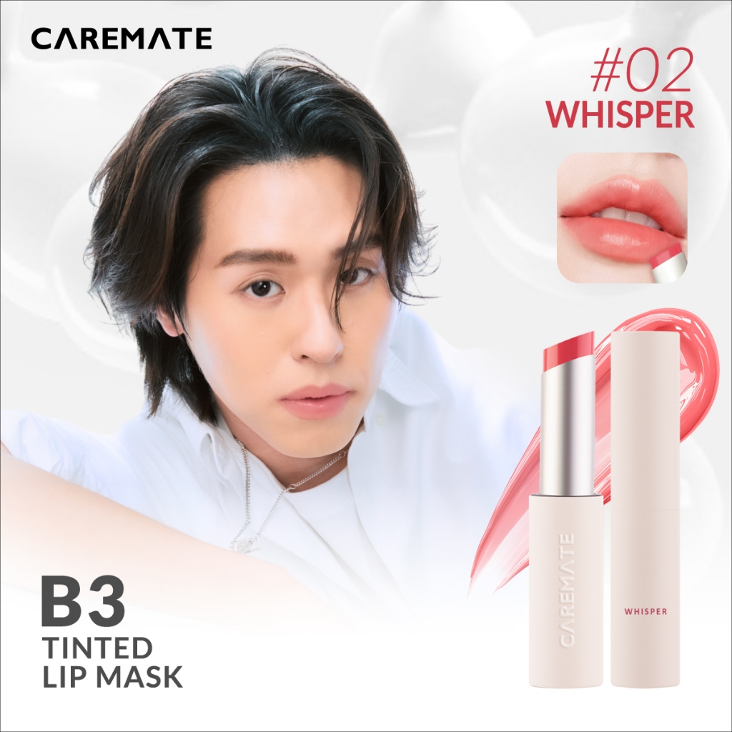 Caremate B3 Tinted Lip Mask #02 Whisper