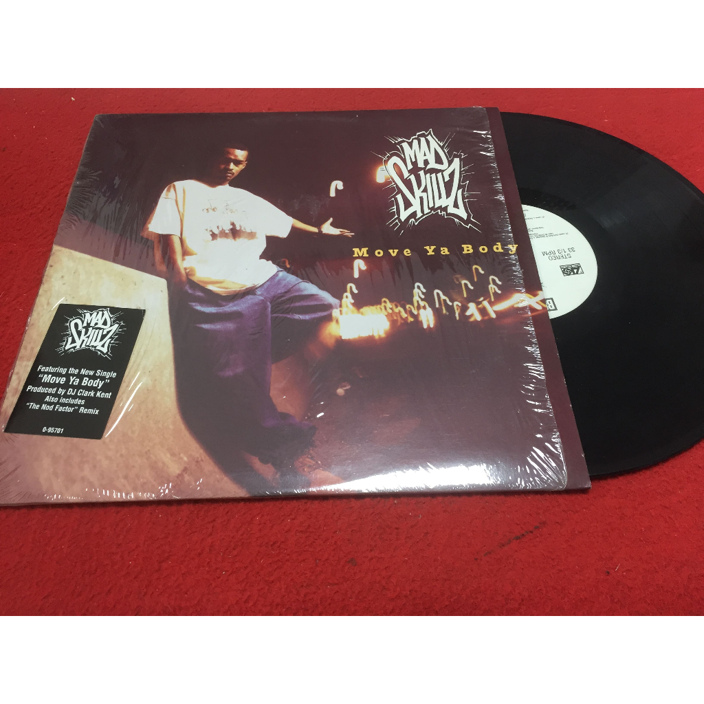 Move Ya Body -  A Skillz  - The Nod Factor Remix ขนาด 12 นิ้ว LP B250