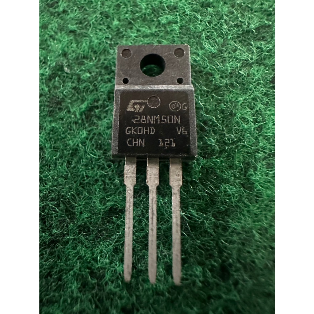 MOSFET STF28NM50N 28NM50N , STF 28NM50 จำนวน 1 ตัว