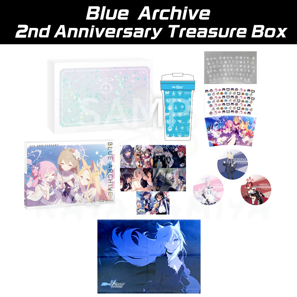 (นำเข้าจากญี่ปุ่น ลิขสิทธิ์แท้) Blue Archive : 2nd Anniversary Box Set