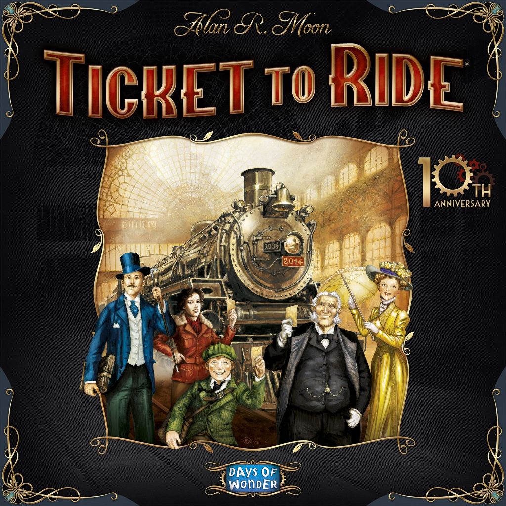 Ticket to Ride: 10th Anniversary [BoardGame]