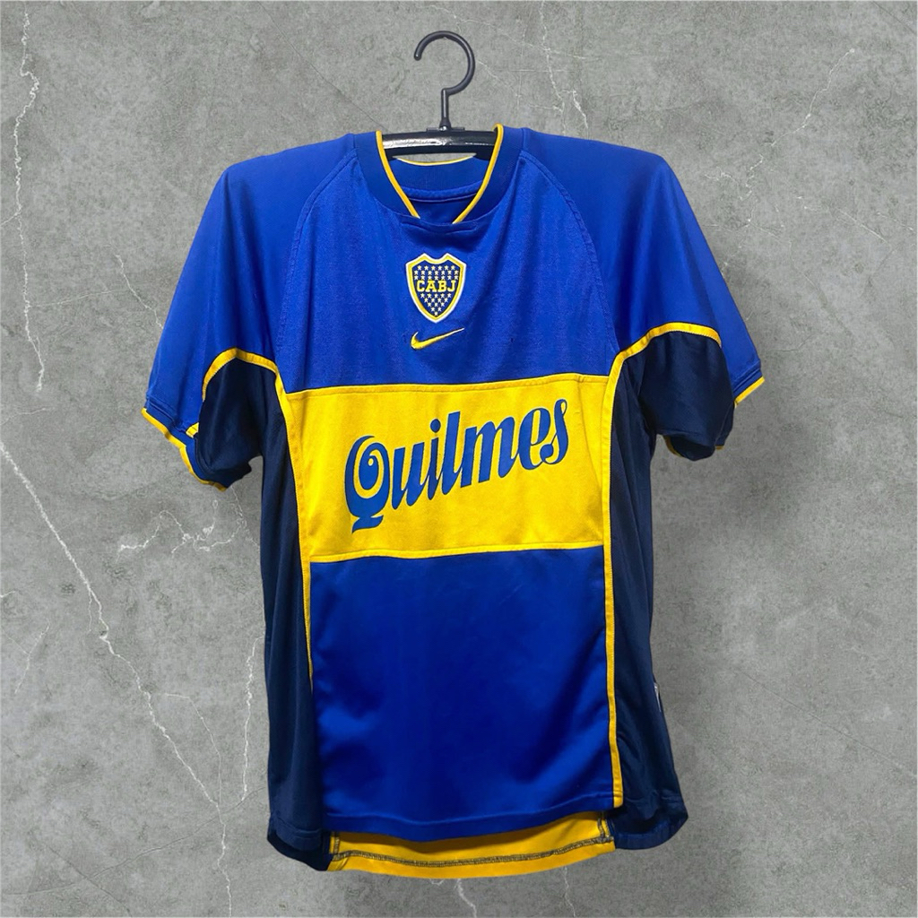 boca juniors jersey 2001 2002 made in argentina🇦🇷มือสอง