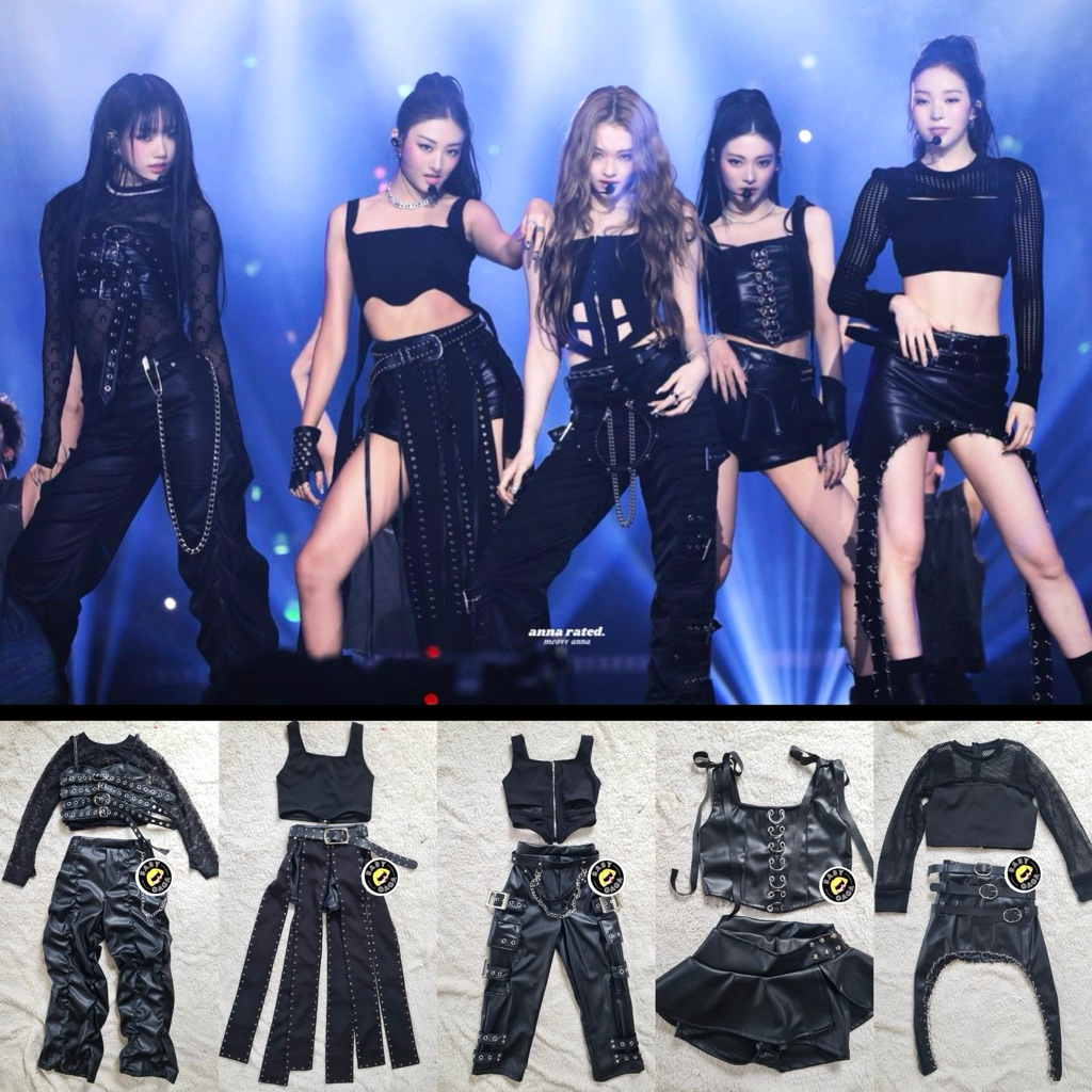 BABYGAGA😺 ชุดMeovv Meow Meovv Sooin Gawon Anna Narin Ella ✂️ รับตัดชุด ชุดเต้น ชุดเหมียว Kpop ชุดKpo