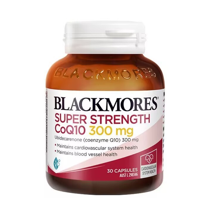 （การจัดส่งที่รวดเร็ว）Blackmores CoQ10 แบล็คมอร์โคคิวเทน coq10 HeartHealth 300mg (🔥🔥ของแท้ 100%)