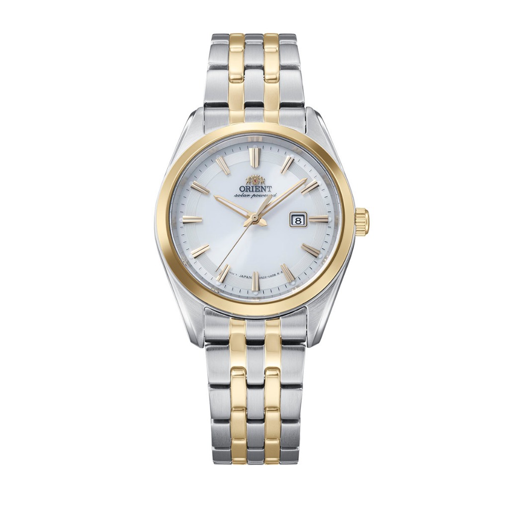 ORIENT Quartz Solar Contemporary นาฬิกาสายเหล็ก (RA-WG0601S)