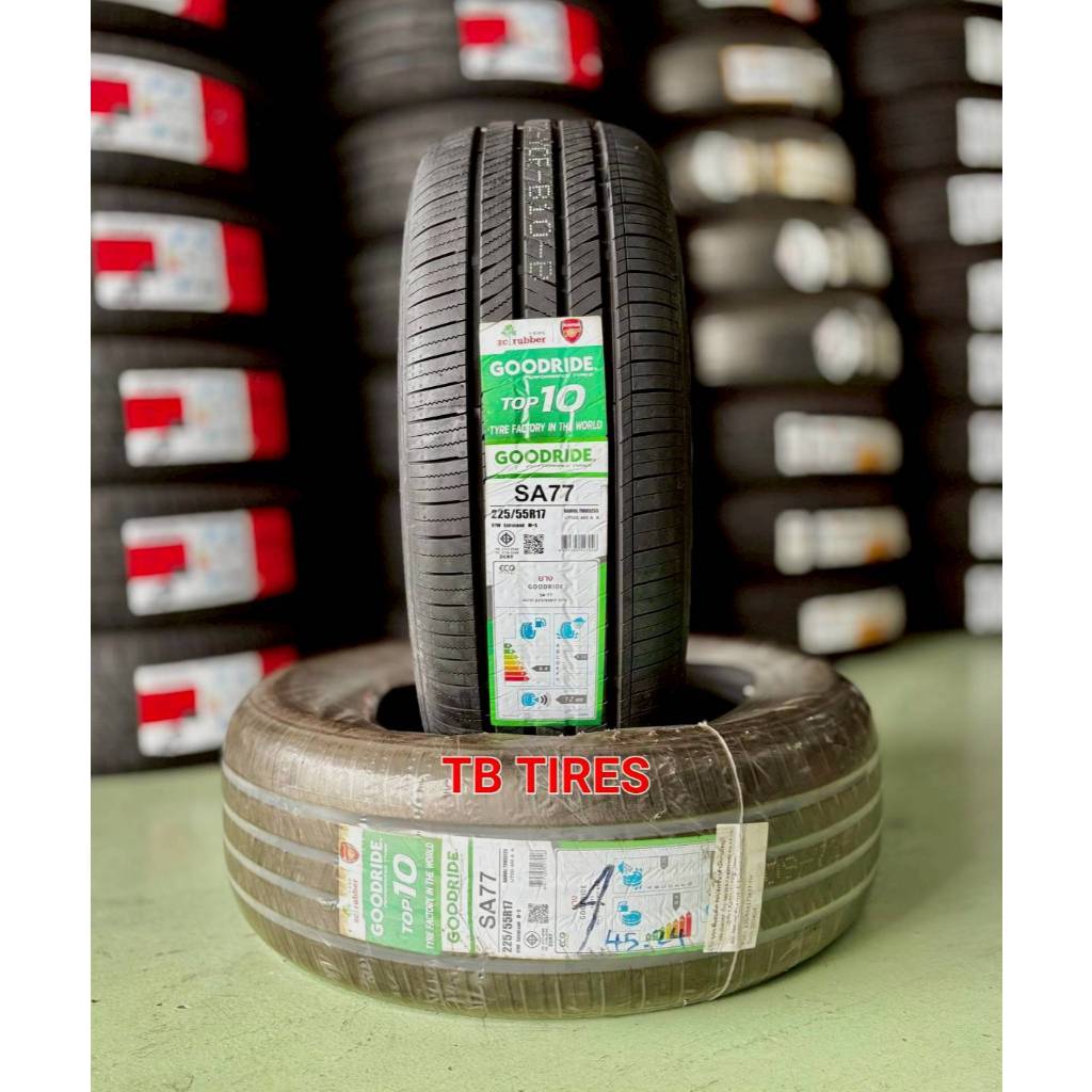 ยางรถยนต์ 225/55R17 SA77-TH // GOODRIDE (ยางใหม่ค้างปี 2024)