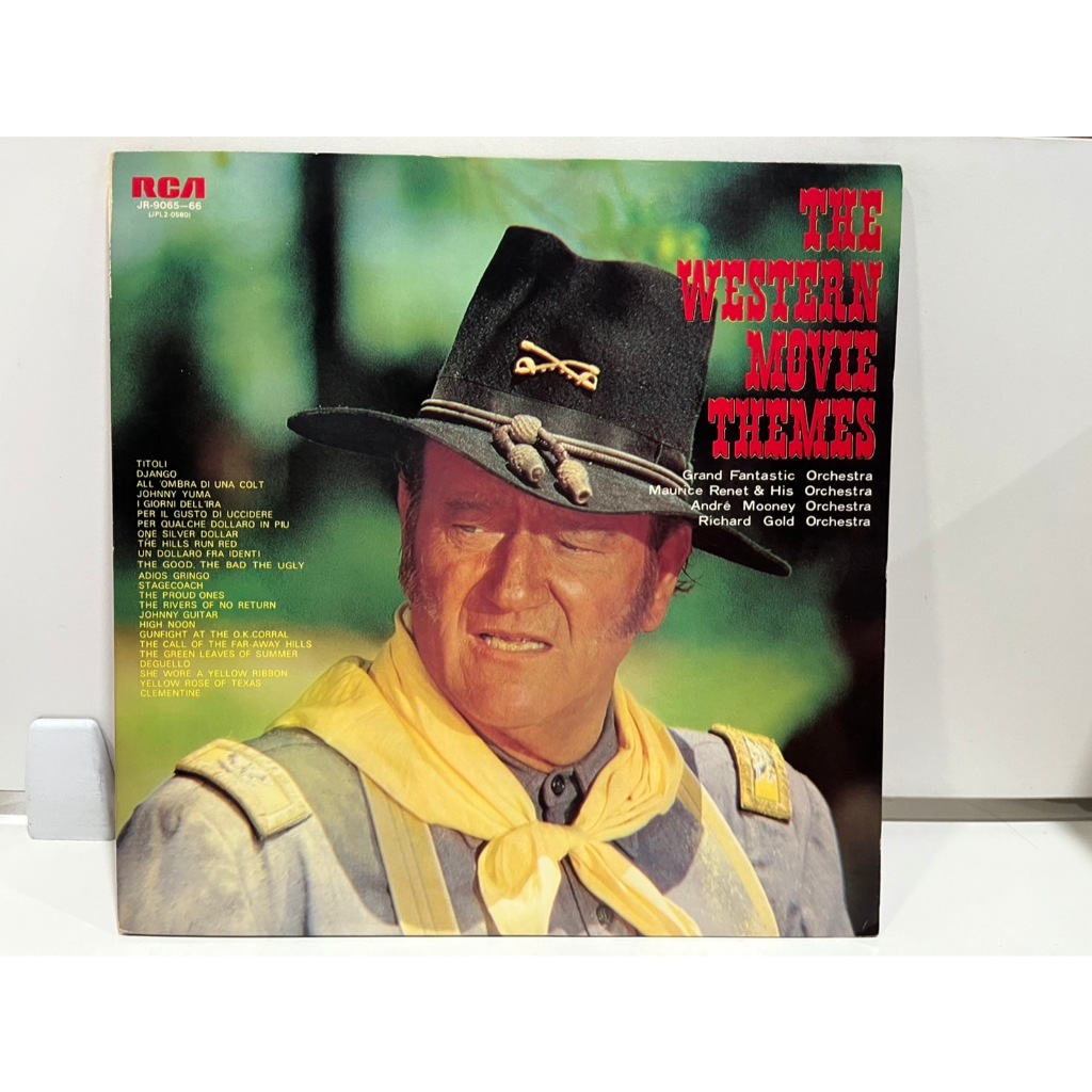 2LP Vinyl Records แผ่นเสียงไวนิล  THE WESTERN MOVIE THEMES // THE WESTERN MOVIE THEMES JR-9065/66 (J