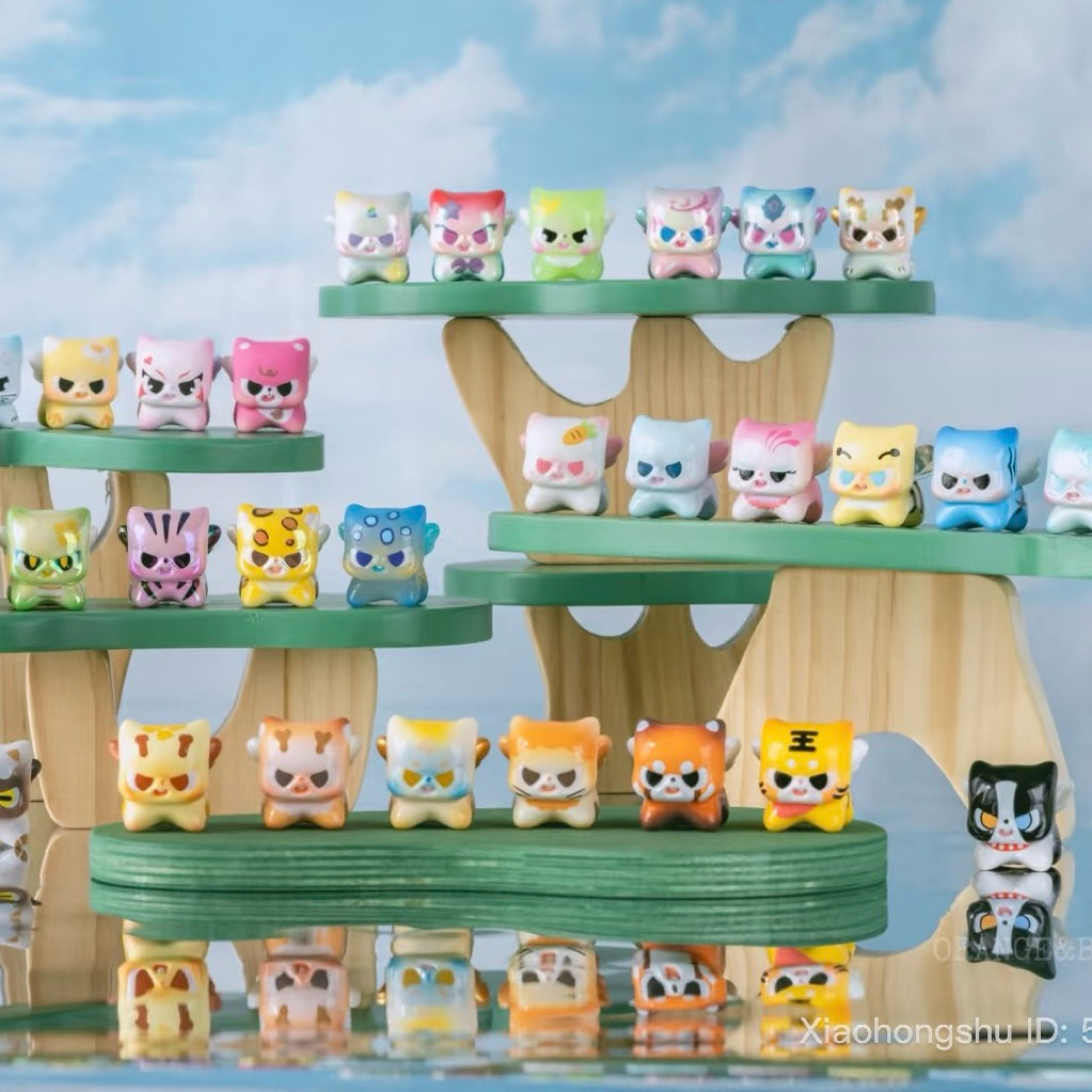 ( พร้อมส่งด่วนในไทย) แบบสุ่ม : บีน - Cute Pitty On The Prowl ;1 ซองได้ 5 เม็ด