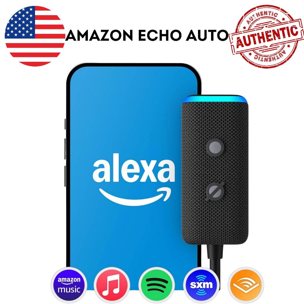 Amazon Echo Auto (newest model), Add Alexa to your car