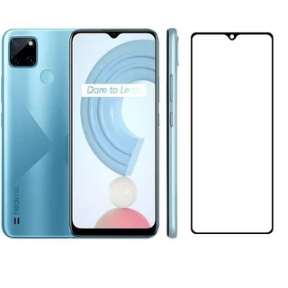ฟิล์มกระจกนิรภัย สำหรับOppo Realme C11 C12 C15 C17 C20 C21 C21Y C25Y C33 C30 C30S C1 C2 C3 Realme 5 5s 5i 6i 7i 9iเต็มจอ