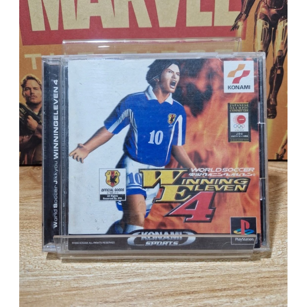 แผ่นเกม Ps1 (PlayStation 1) เกมส์    Winning Eleven 4