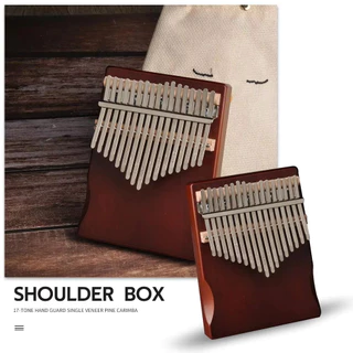 คาลิมบา เปียโนนิ้วมือ แบบ 17คีย์ kalimba Thumb Piano Acoustic Finger Piano เหมาะสำหรับผู้เริ่มต้น