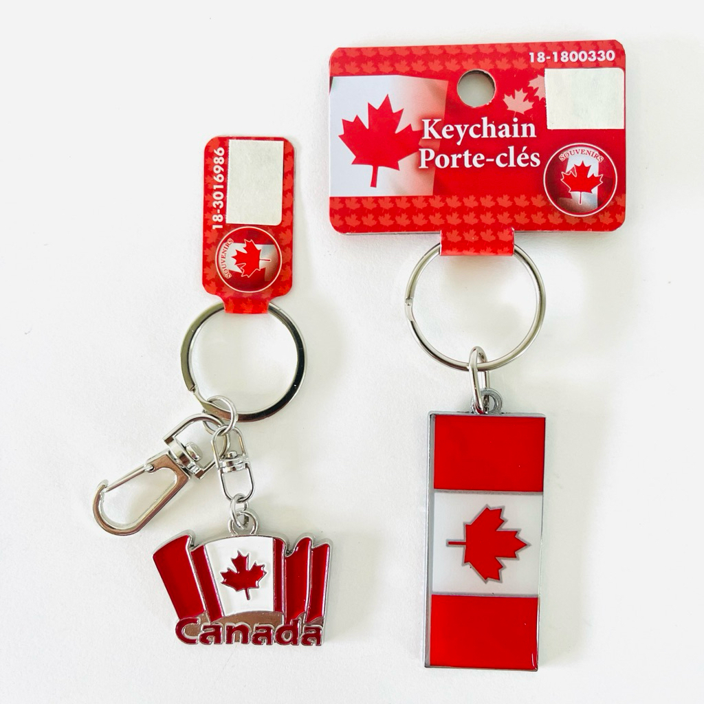 พวงกุญแจ/ธงแคนาดา/ ของที่ระลึกแคนาดา/ Canada Souvenir / Key chain/ Canada Flag