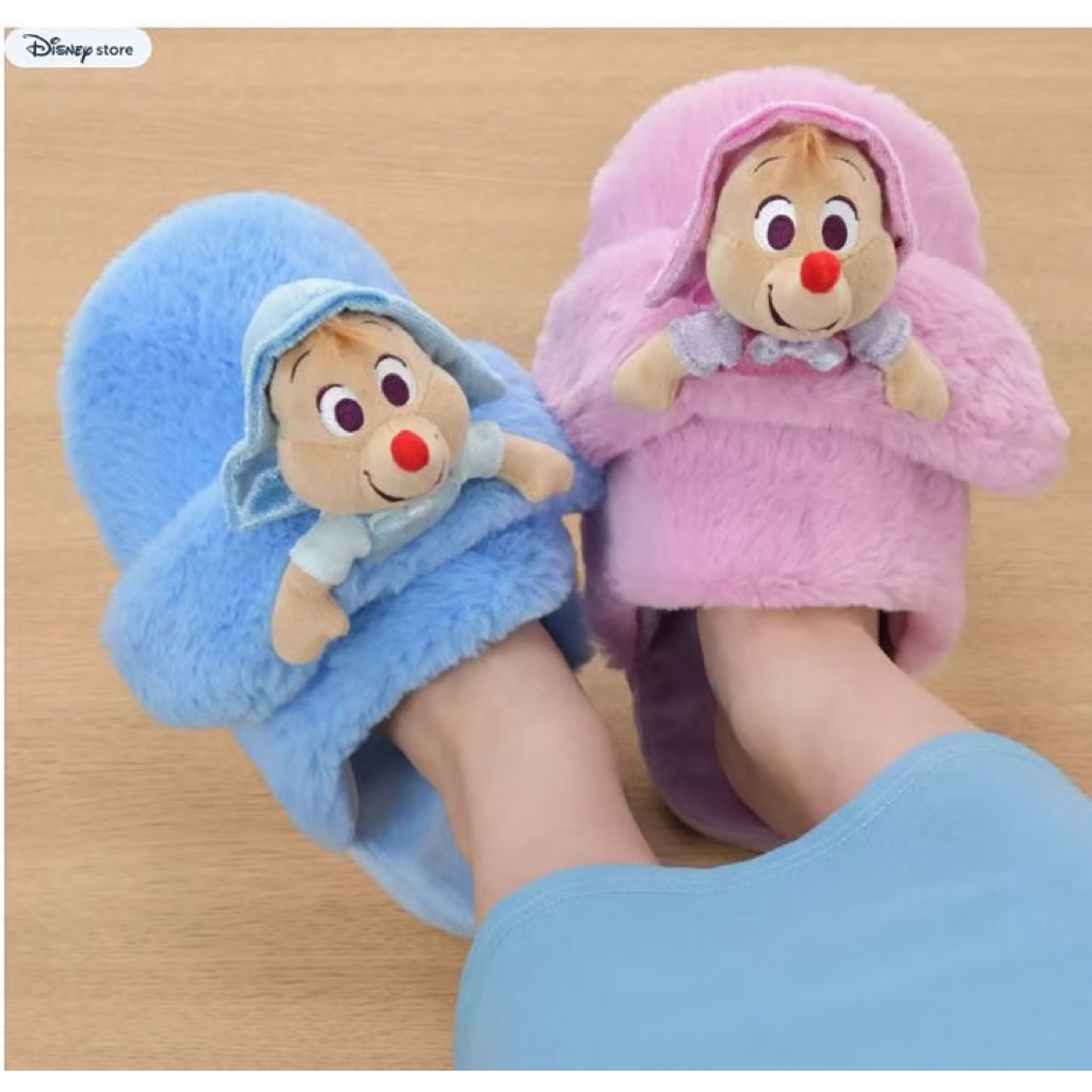 🔥พร้อมส่ง🇹🇭Codeลด20%🔥รองเท้าใส่ในห้องDisney Room Shoes 23-25cm  Warm Goods🎌 Disney Store Japanแท้💯% ราคาถูก Shopee Lazada