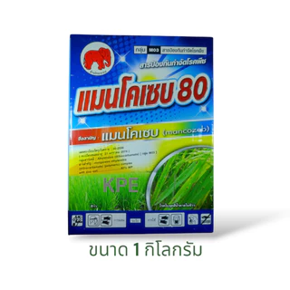 แมนโคเซบ 80%WP ขนาด 100g. 500g. 1kg. แมนโคเซ็บ แมนโคเซ็ป โรคแอนแทรคโนส ราน้ำค้าง โรคเน่าดำ ใบจุดสนิม