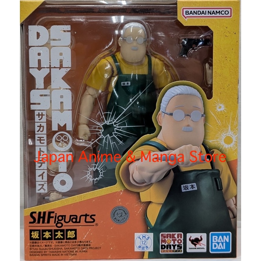 Bandai SHFiguarts SAKAMOTO DAYS Sakamoto Taro Action Figure Japan Shin Asakura Yoichi Osaragi

