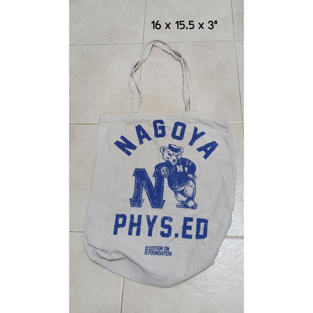 กระเป๋าผ้า NAGOYA >> Cotton on