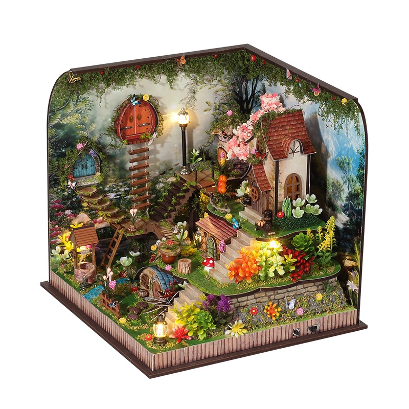 ฉากบ้านจิ๋ว รุ่น Senyu Secret Land อาณาจักรลับของเซนิว  Forest Language Secret Realm Dollhouse