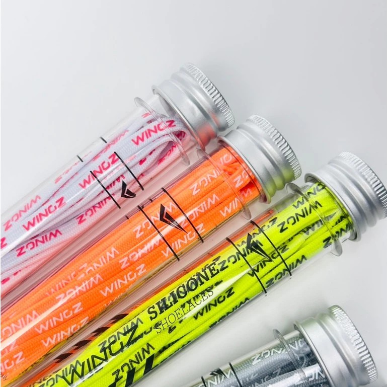 เชือกผูกรองเท้าพกพา Wingz Shoelaces เทคโนโลยีกันลื่น 13สี ยาว 2 ขนาดตามใจเลือก