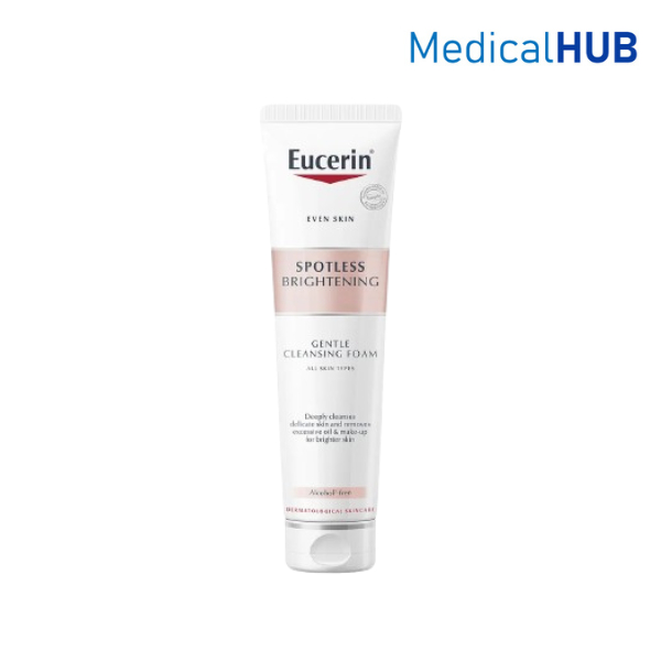 Eucerin Spotless Brightening Gentle Cleansing Foam ยูเซอริน โฟมล้างหน้า จุดด่างดำ  00901