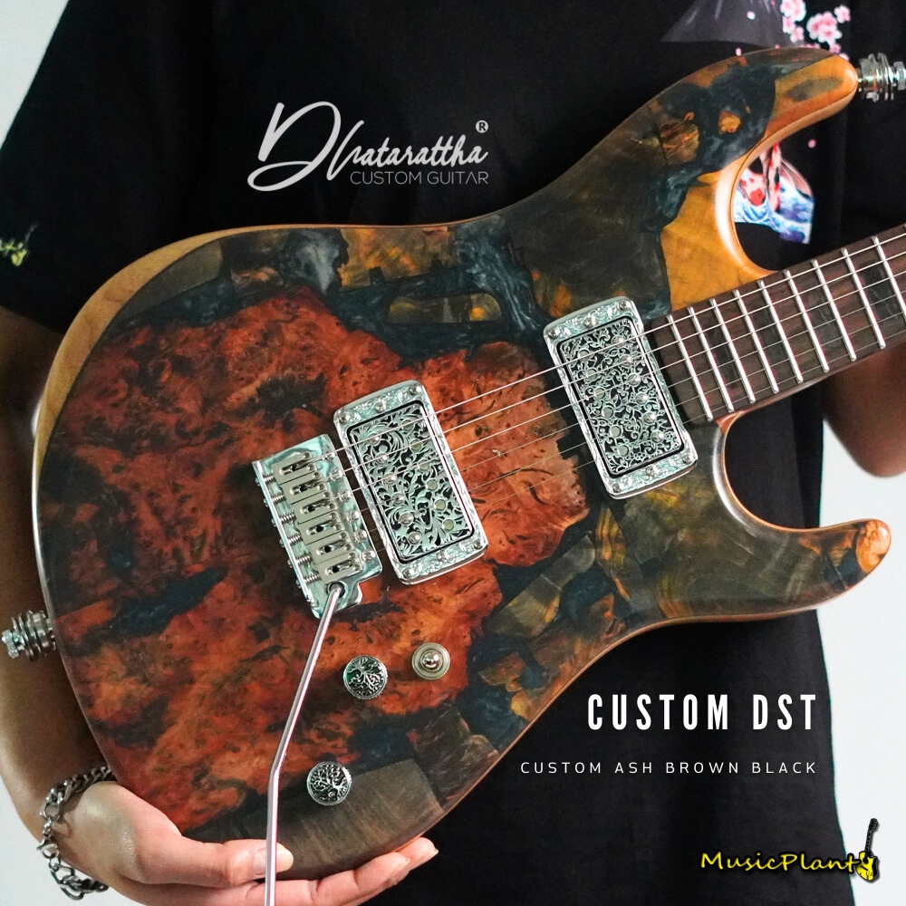 Dhatarattha - Custom DST Swamp Ash | Brown-Black