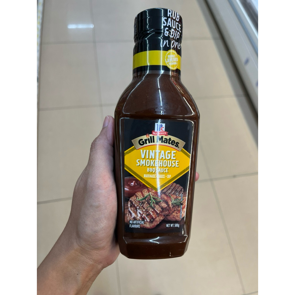 ซอส BBQ vintage smokehouse ตรา Grill Mates ขนาด 500g
