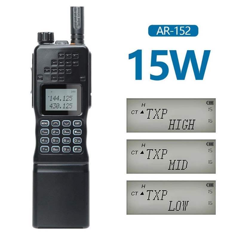 วิทยุสื่อสาร BF รุ่น AR-152 สีดำ