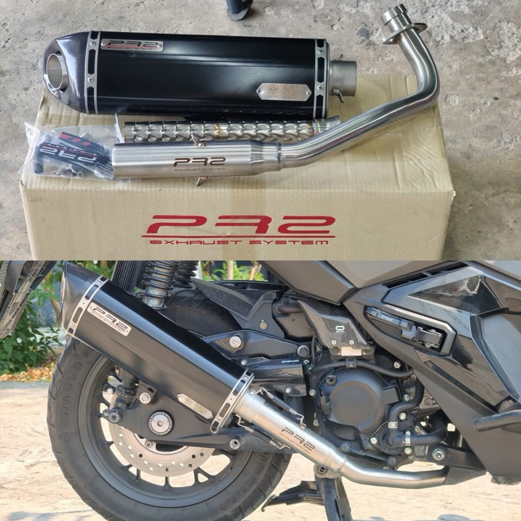 ชุดท่อ Forza350 adv350 xmax300 ปลายpr2 มอก