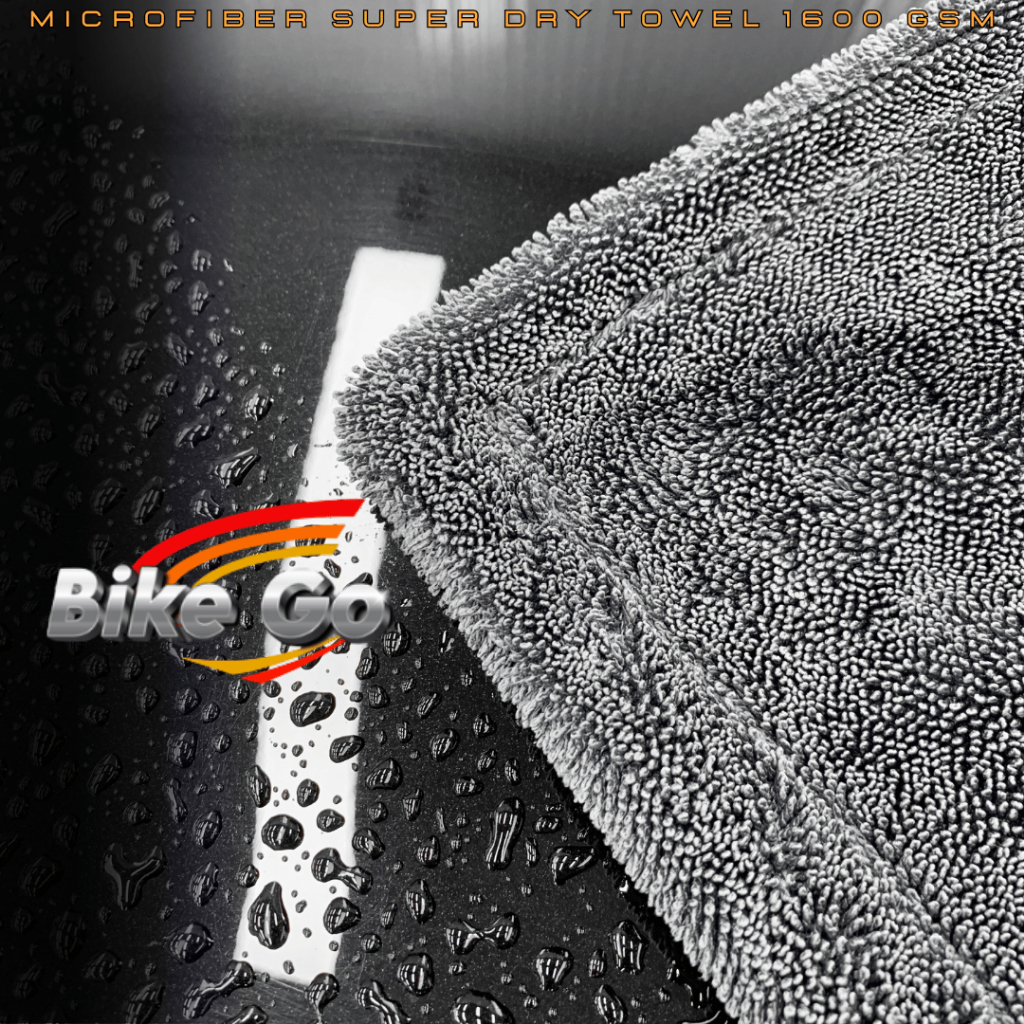 ผ้าเช็ดรถ 1600GSM ไมโครไฟเบอร์ หนานุ่ม ซับน้ำดีเยี่ยม ไม่ทิ้งคราบ เกรดพรีเมี่ยม - รูปที่ 4