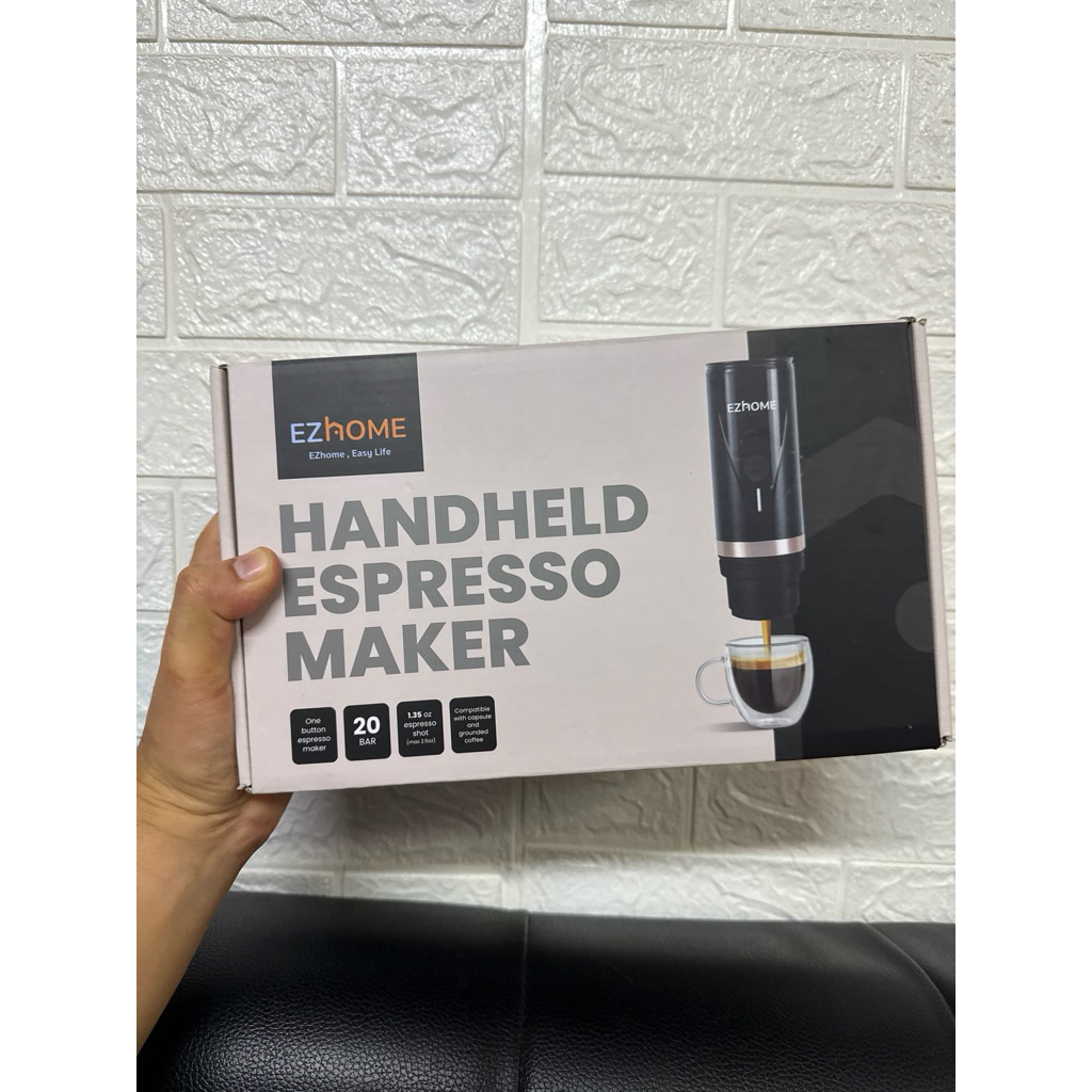EZHome เครื่องชงกาแฟแบบพกพา โปร EL07