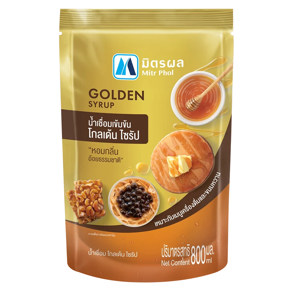 น้ำเชื่อมเข้มข้น โกลเด้น ไซรัป (ตรา มิตรผล) // PJ Shop Food and Packaging