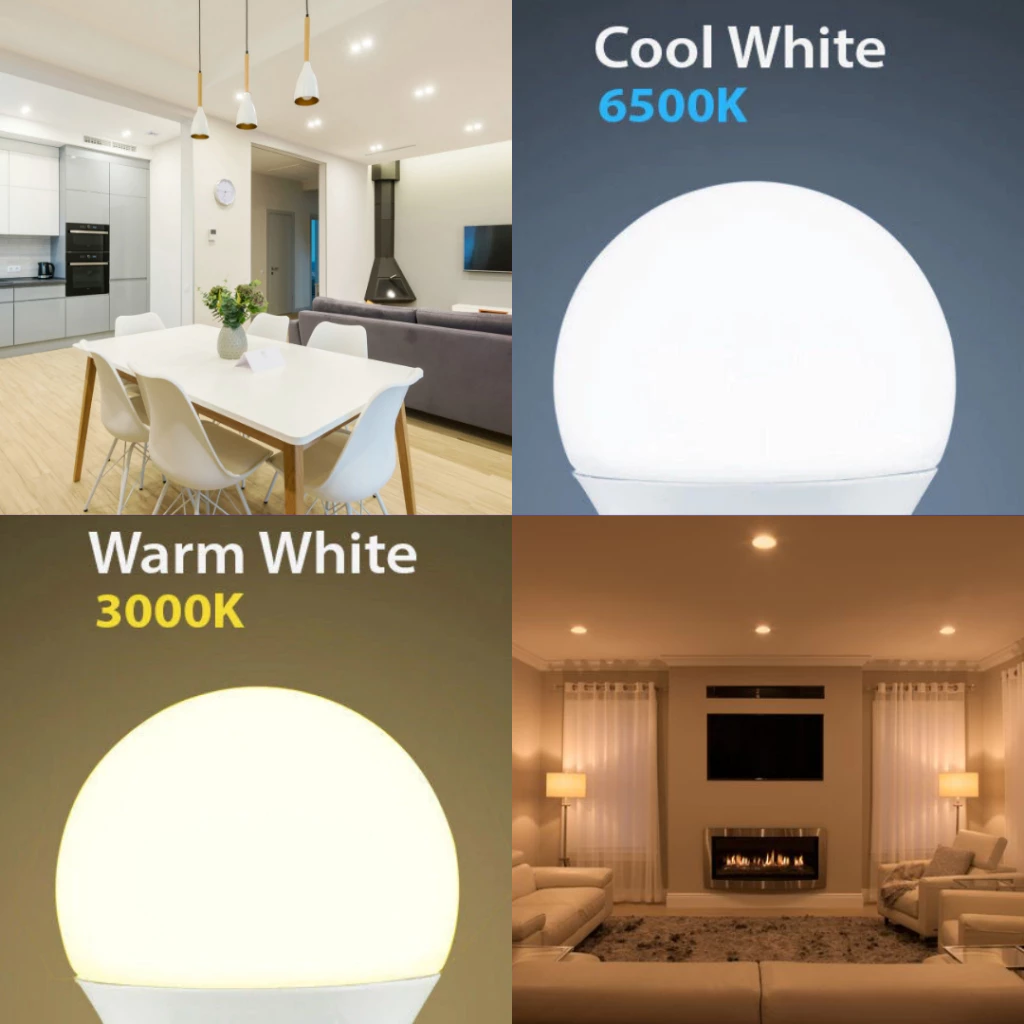MIMI หลอดไฟ LED E27 5W-18W แสงขาว/วอร์มไวท์ thumbnail 6