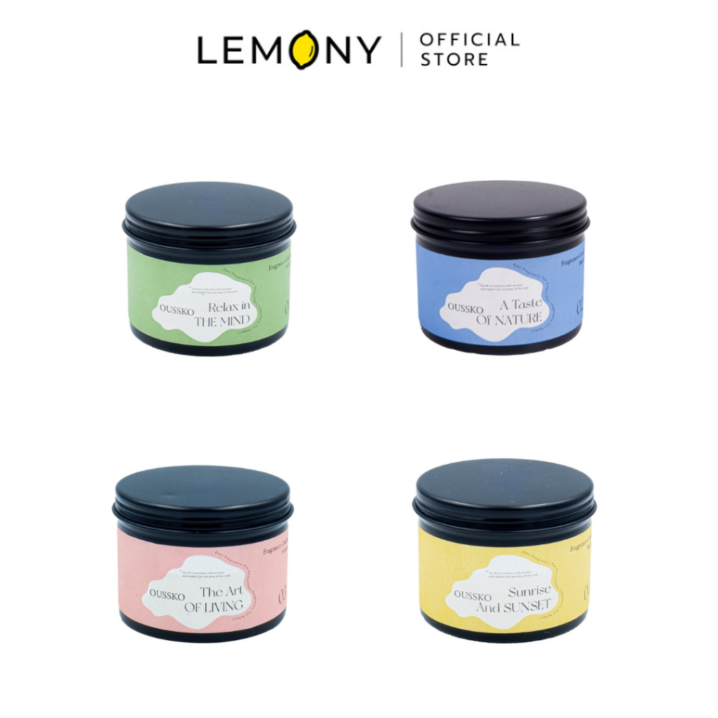 LEMONY LZ51 Aromatherapy Candle เทียนหอมอโรม่ารุ่น LZ51  ขนาด 100 กรัม