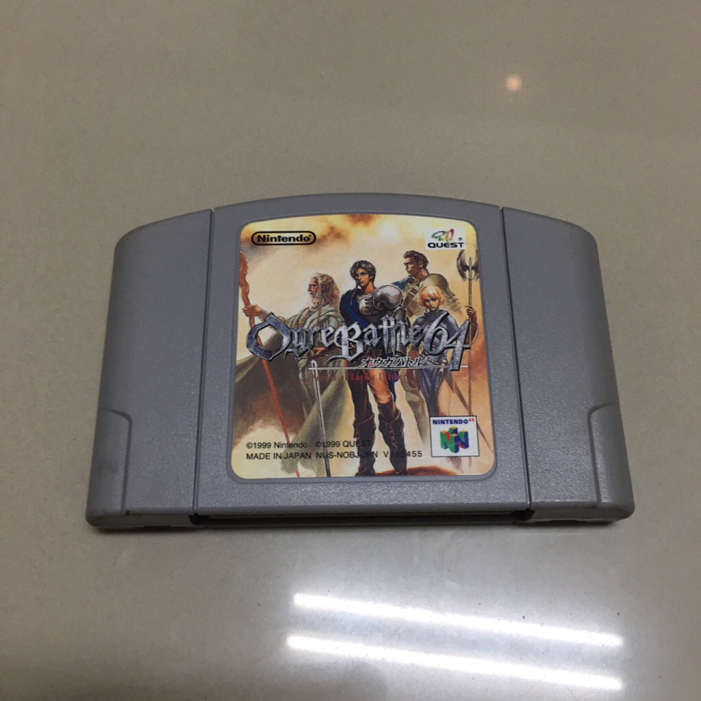 ตลับ Nintendo N64 Ogre Battle 64 (Japan) Nintendo 64