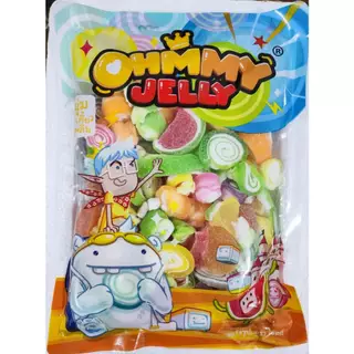 ลดพิเศษเยลลี่ 500g l เศษขนมกัมมี่เยลลี่มาร์ชแมลโลว์ หัวท้ายขอบ ไม่สวยแต่นุ่มอร่อย [รวมรสผลไม้]
