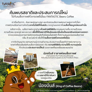 เมล็ดกาแฟ Honduras Whisky Sherry Cask™ (คั่วกลางอ่อน) FANTASTIC Beans Coffee